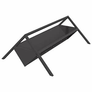 vidaXL Loomade S&ouml;&ouml;mingulihv Must 111 x 76 x 38 cm 10 kg
