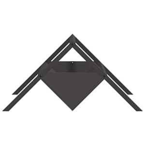 Žlab pro hospodářská zvířata Černá 111 x 76 x 38 cm - obrázek 6
