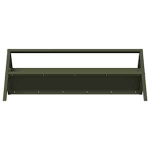 Žlab pro hospodářská zvířata Olivově zelená 111 x 76 x 38 cm - obrázek 5