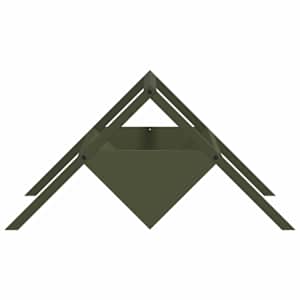 Žlab pro hospodářská zvířata Olivově zelená 111 x 76 x 38 cm - obrázek 6