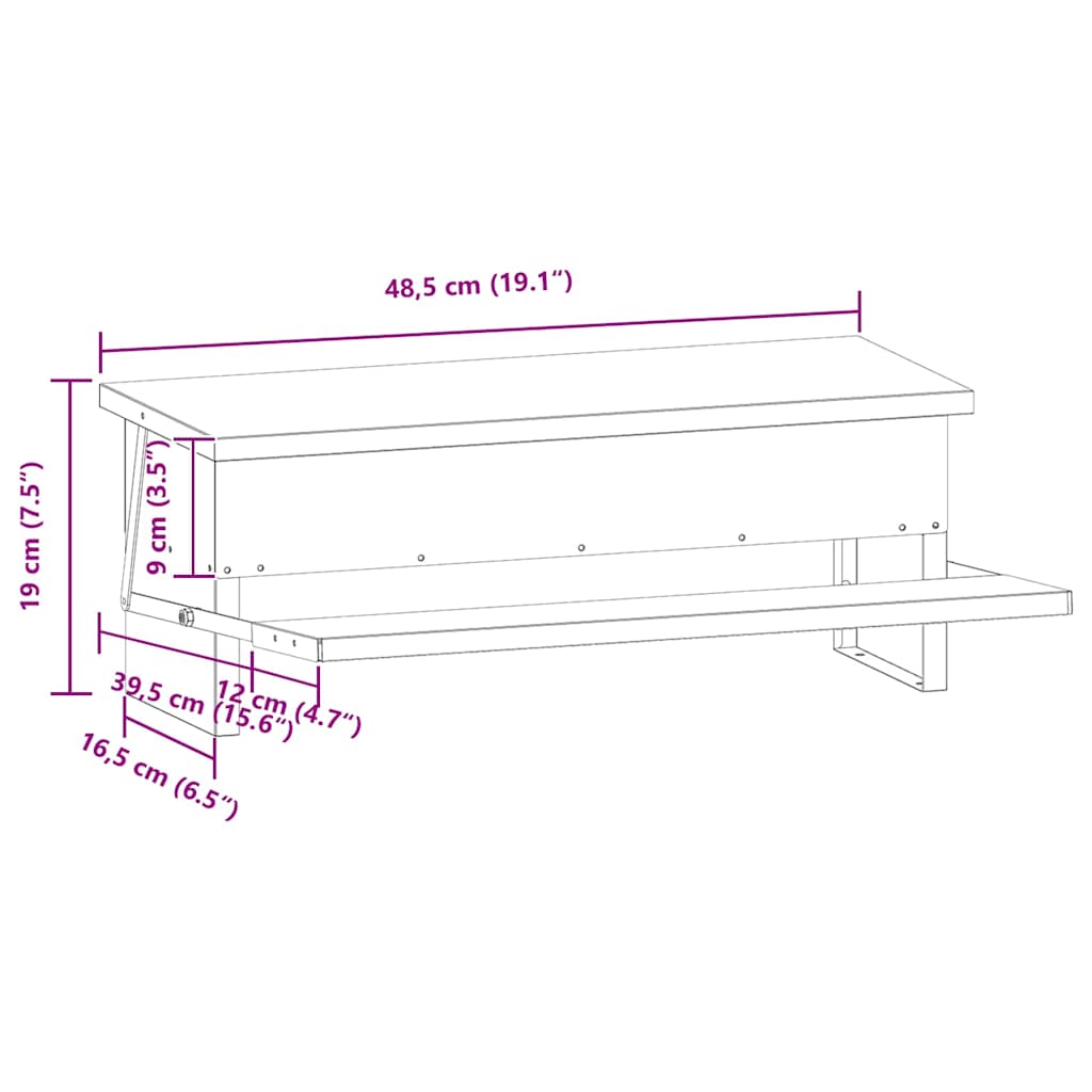 Kippen Treadle Voeder Zwart 48,5 x 39,5 x 19 cm image 12