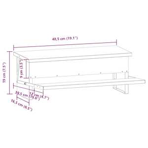 Zásobník pro slepice s pedálem Černá 48,5 x 39,5 x 19 cm - obrázek 14