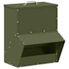 vidaXL Kanali feeder K&uuml;pset roheline 20 x 25 x 35 cm