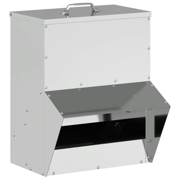 vidaXL Kanali feeder H&otilde;bedane 20 x 25 x 35 cm Tsinkteras