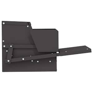 Zásobník pro slepice s pedálem Černá 50 x 40 x 29 cm - obrázek 7