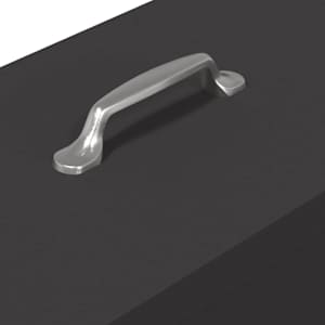 Krmítko pro slepice 2 pcs Černá 41,5 x 20,5 x 33 cm - obrázek 8