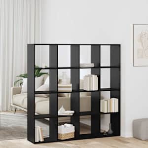 Knjigovni omar Črna Orehovina 137,5 x 29 x 137,5 cm