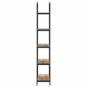 Knihovna Artisanový dub 80 x 30 x 183 cm Kompozitní dřevo - obrázek 6