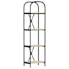 vidaXL Raamatukapp 4 tasandit 40 x 30 x 146 cm Tehispuit Sonoma tamm