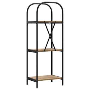 Knihovna Artisanový dub 40 x 30 x 109 cm Kompozitní dřevo - obrázek 7