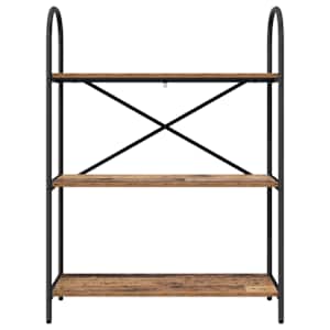 Knihovna Staré dřevo 80 x 30 x 109 cm Kompozitní dřevo - obrázek 5