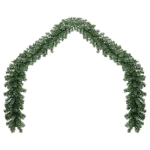 Vánoční girlanda 2 ks 600 LED Zelená 20 m PVC - obrázek 5