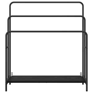 Stojan na oblečení s policí Černý dub 90 x 30 x 100,5 cm - obrázek 5