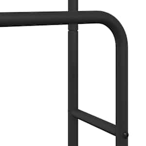 Stojan na oblečení s policí Kouřový dub 60 x 30 x 100,5 cm - obrázek 9