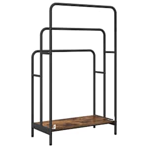 Stojan na oblečení s policí Kouřový dub 60 x 30 x 100,5 cm - obrázek 7