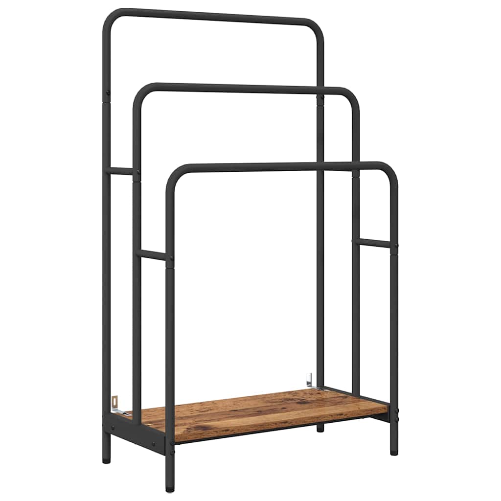 Vaaterippsin hyllyllä Vanha puu 60 x 30 x 100.5 cm Tekninen puu