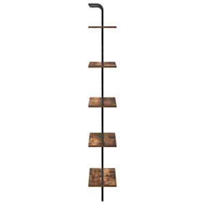 Knihovna Kouřový dub 60 x 24 x 168 cm Kompozitní dřevo - obrázek 6