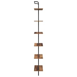 Knihovna Staré dřevo 60 x 24 x 203 cm Kompozitní dřevo - obrázek 6