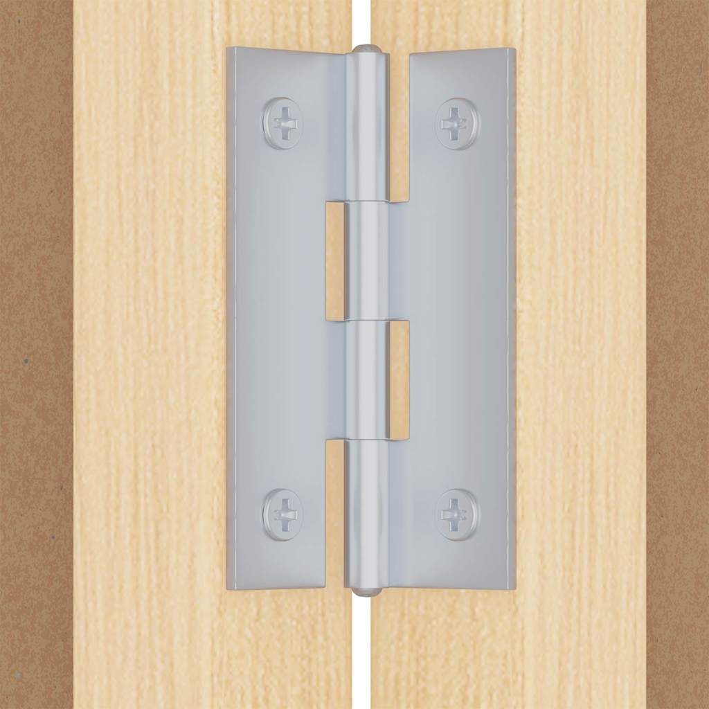 Mágneses fehértábla Fehér 100 x 1.4 x 100 cm Tömör fenyőfa 