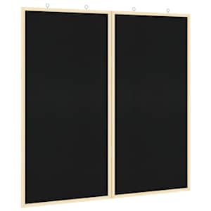 Informační nástenka Černá 80 x 80 x 1.4 cm - obrázek 2