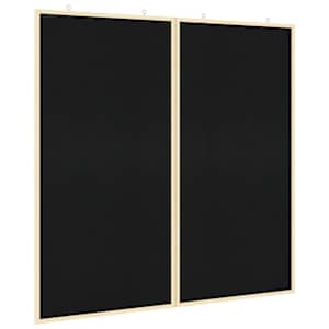 Informační nástenka Černá 80 x 80 x 1.4 cm - obrázek 2