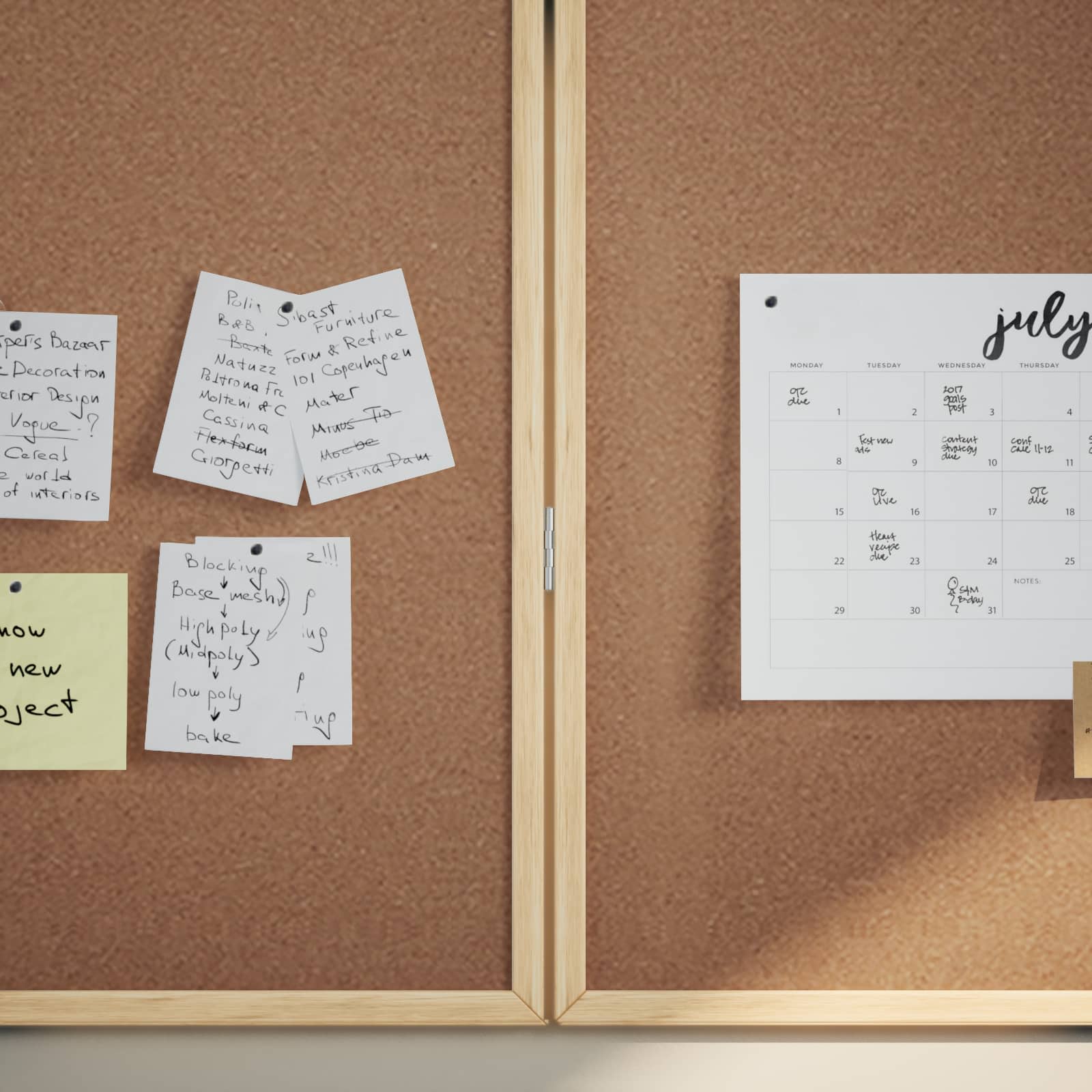 Bilten tabla Rjava 80 x 80 x 1.4 cm Trdna borovina - slika 3