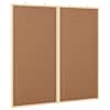 vidaXL Teabepaneel 80 x 80 x 1.4 cm M&auml;nnipuit Pruun Kokkupandav