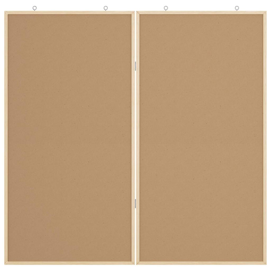 Parafa tábla Barna 100 x 1.4 x 100 cm Tömör fenyőfa 