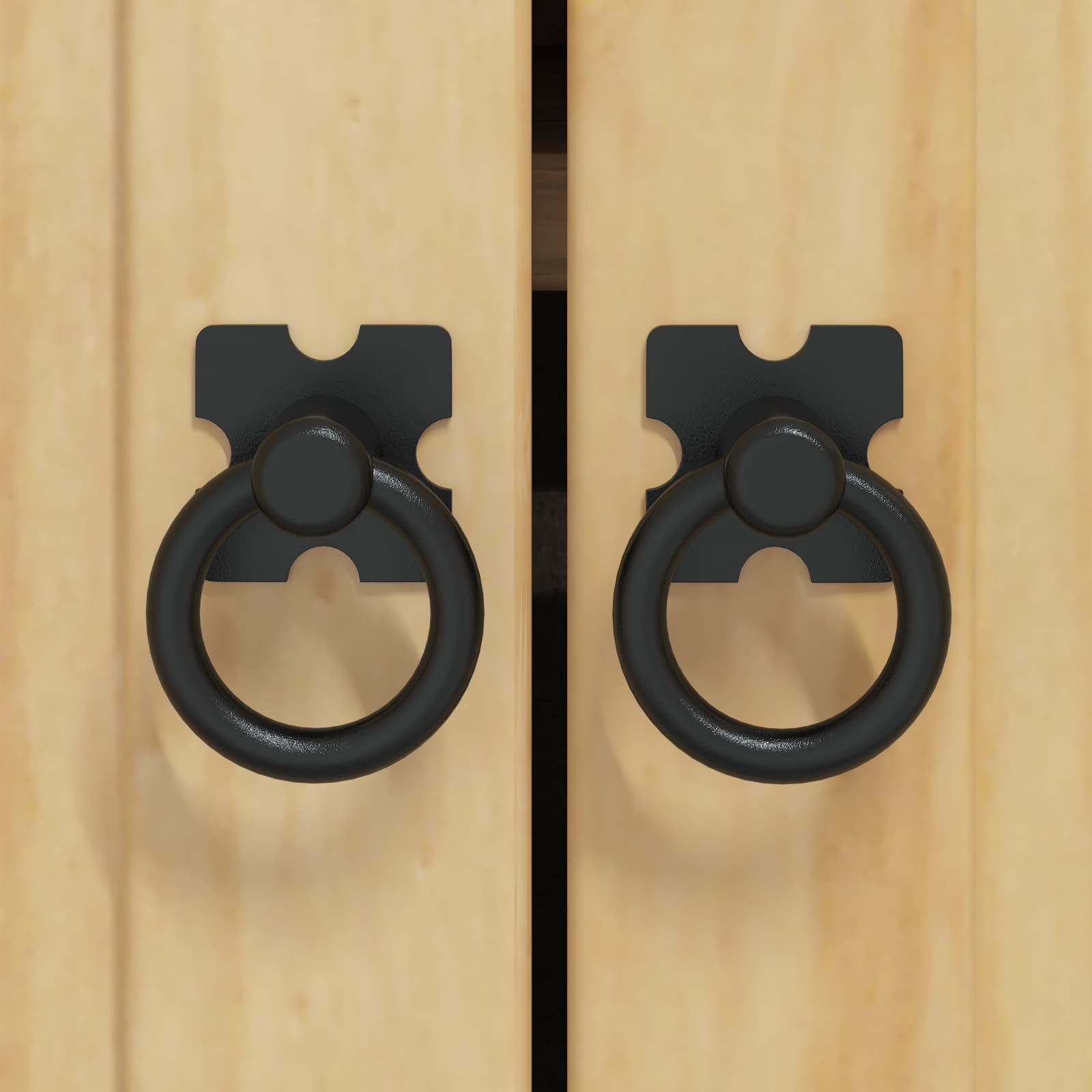 Za omarice s predalom s polico 14 pcs Med Masivno borovo les - slika 12