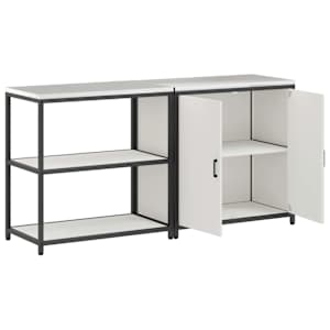 Kuchyňská skladovací sada HATTEM 2 pcs Bílá - obrázek 8