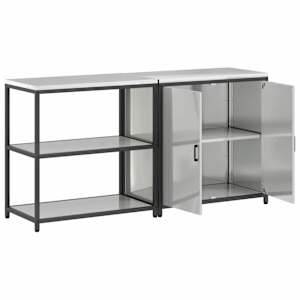 Kuchyňská skladovací sada HATTEM 2 pcs Stříbrná - obrázek 8