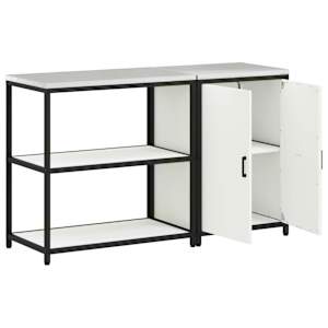 Kuchyňská skladovací sada HATTEM 2 pcs Bílá - obrázek 8
