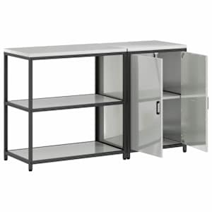 Kuchyňská skladovací sada HATTEM 2 pcs Stříbrná - obrázek 8