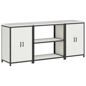 Kuchyňská skladovací sada HATTEM 3 pcs Bílá - obrázek 2
