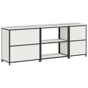 Kuchyňská skladovací sada HATTEM 3 pcs Bílá - obrázek 12