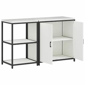 Kuchyňská skladovací sada HATTEM 2 pcs Bílá - obrázek 8