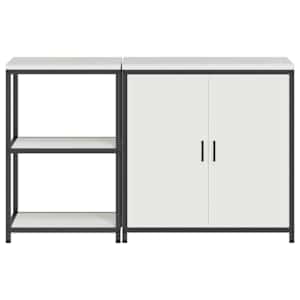 Kuchyňská skladovací sada HATTEM 2 pcs Bílá - obrázek 9