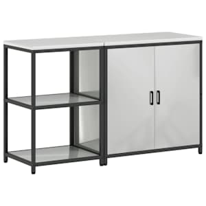 Kuchyňská skladovací sada HATTEM 2 pcs Stříbrná - obrázek 2
