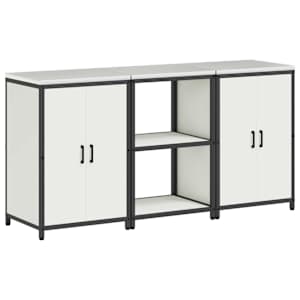 Kuchyňská skladovací sada HATTEM 3 pcs Bílá - obrázek 2