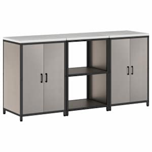 Kuchyňská skladovací sada HATTEM 3 pcs Rezavá Ocel - obrázek 9