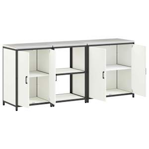 Kuchyňská skladovací sada HATTEM 3 pcs Bílá - obrázek 9