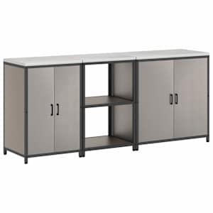 Kuchyňská skladovací sada HATTEM 3 pcs Rezavá Ocel - obrázek 10