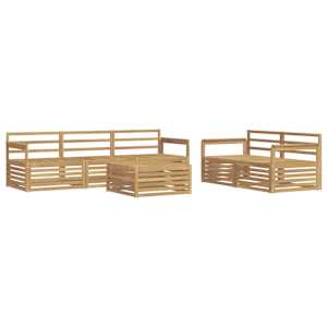 Venkovní pohovková souprava 6 pcs Bílá 79 x 79 x 37 cm - obrázek 2