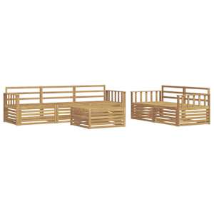 Venkovní pohovková souprava 6 pcs Bílá 79 x 79 x 37 cm - obrázek 2