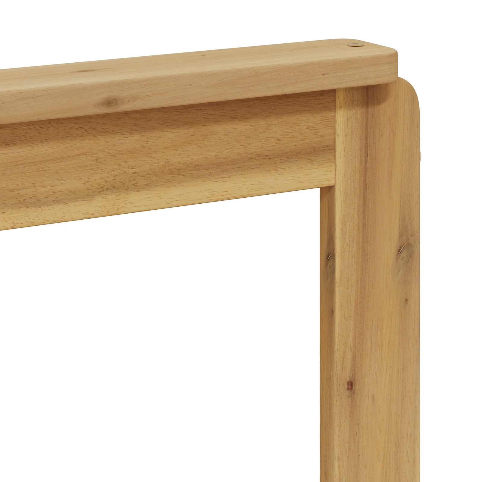 Buiten bankenset 9 pcs Wit en crèmekleurig Massief Acaciahout image 5