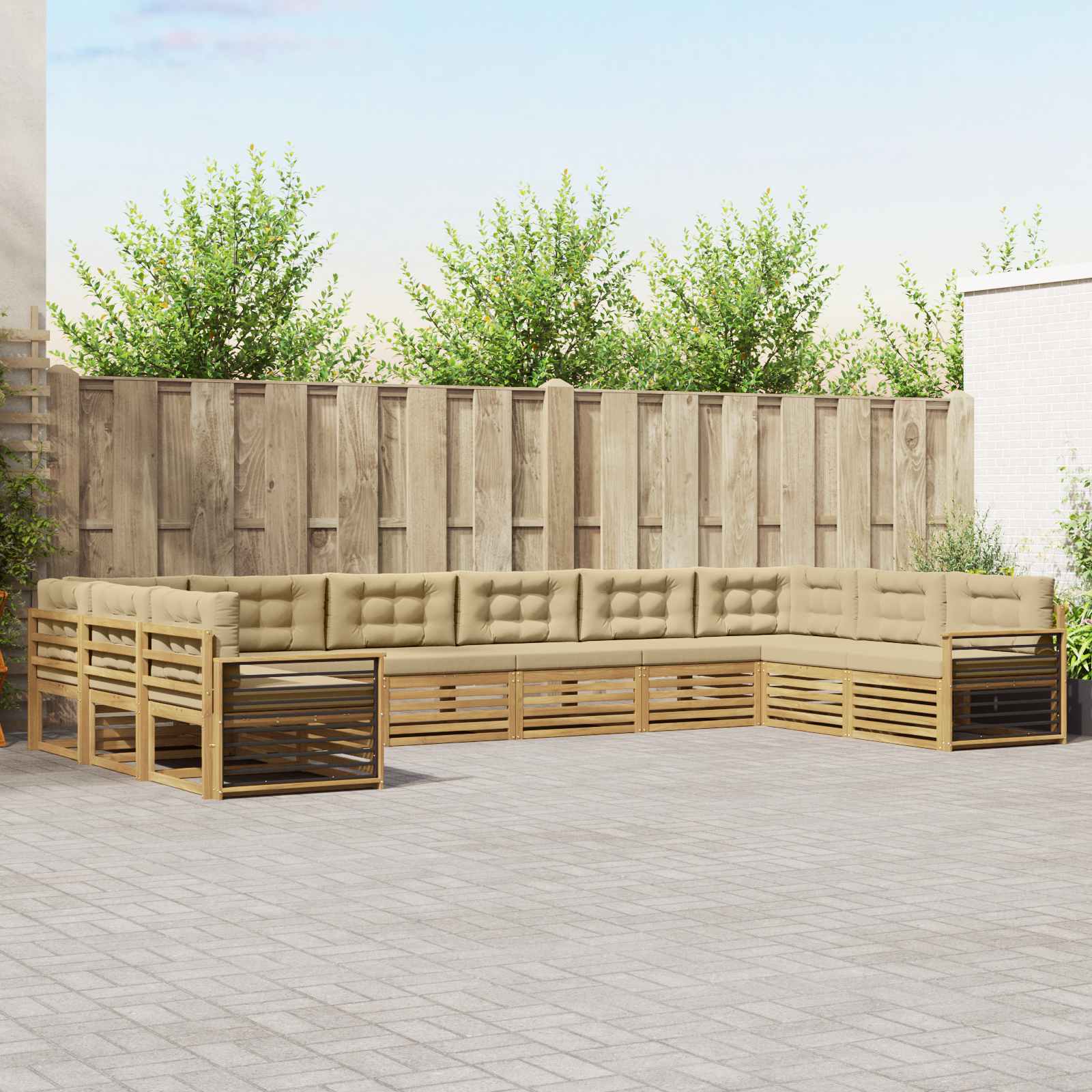 Sofa-Sets Massief Acaciahout image 1