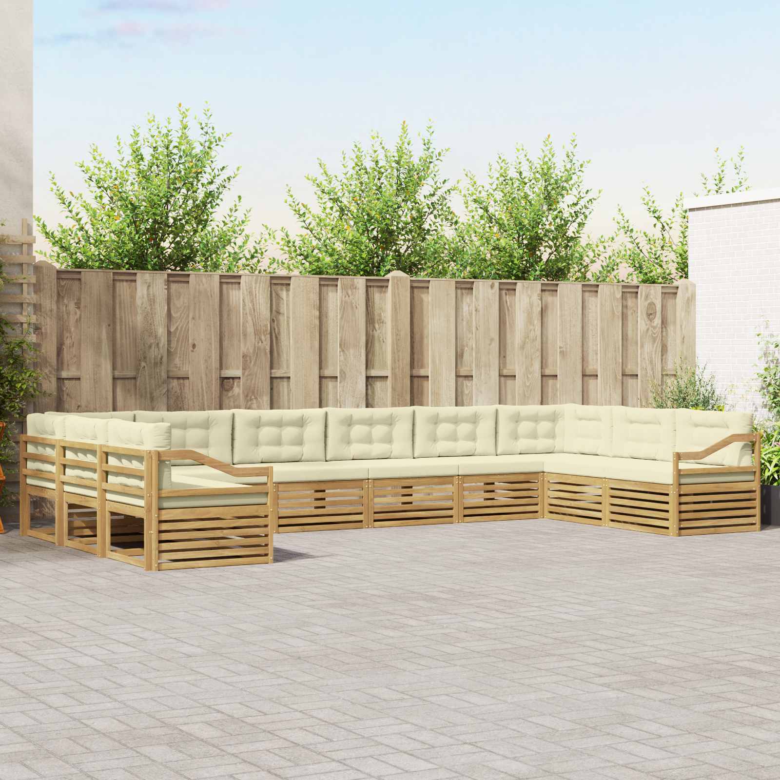 Sofa-Sets Massief Acaciahout image 1