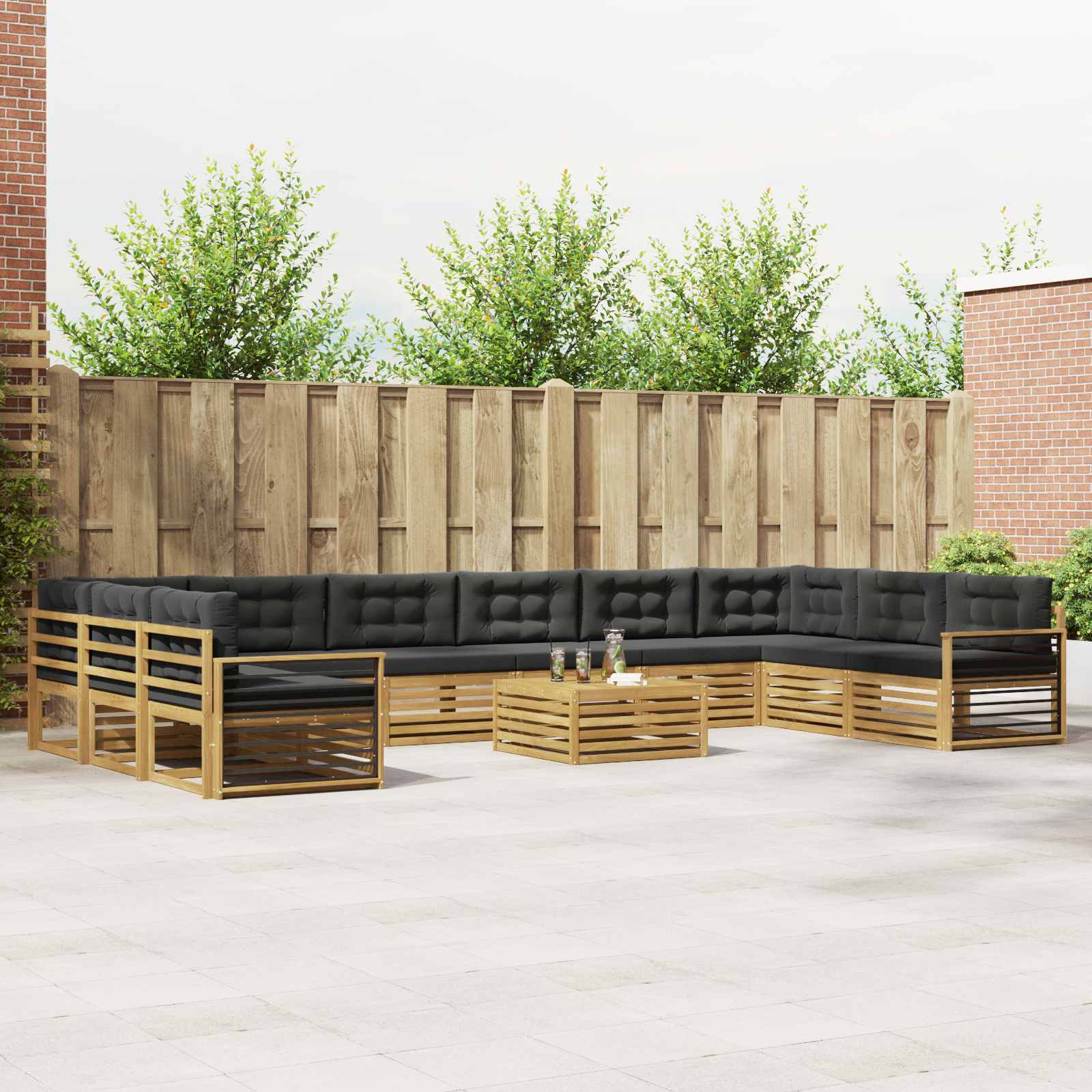 Sofa-Sets Massief Acaciahout image 1