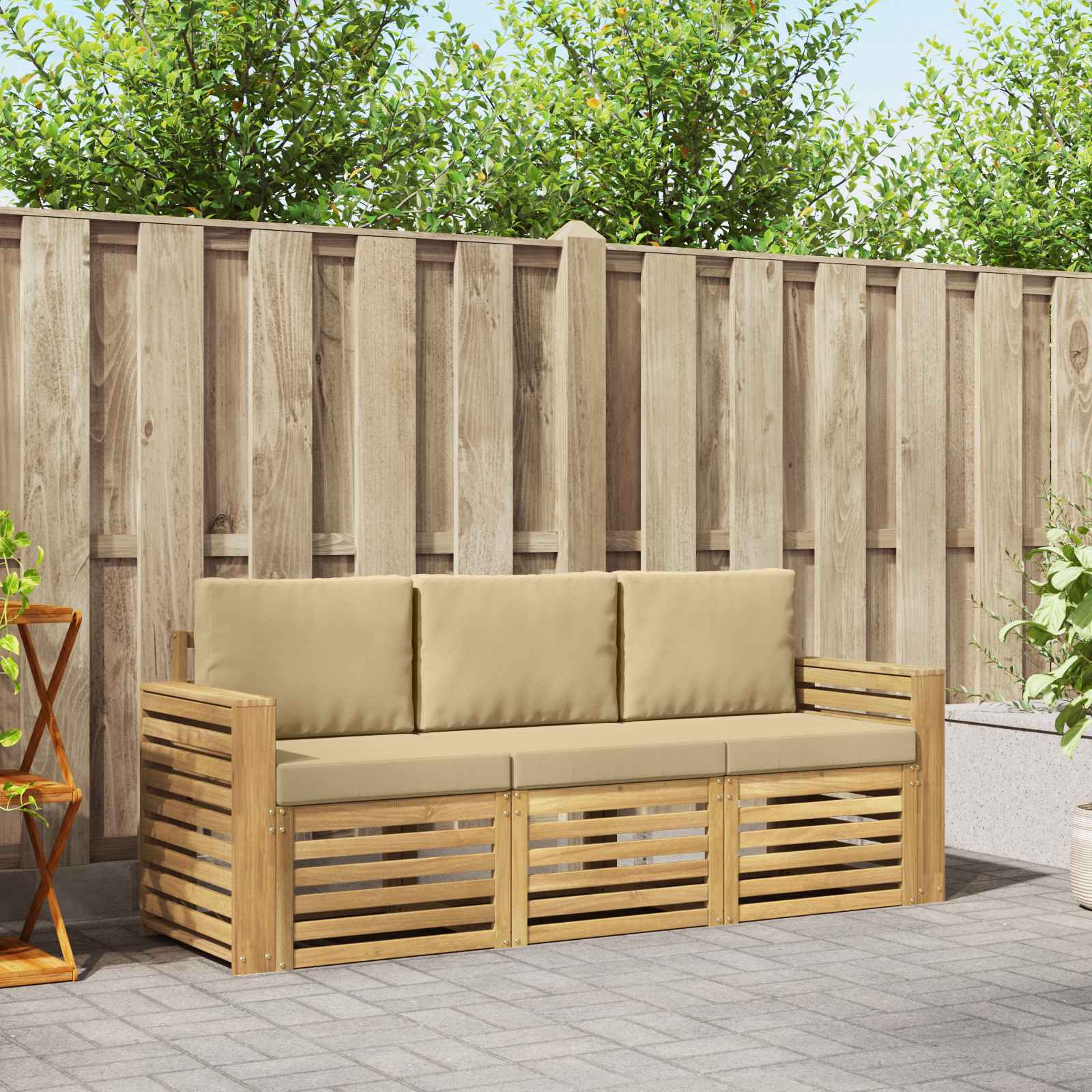 Sofa-Sets Massief Acaciahout image 1