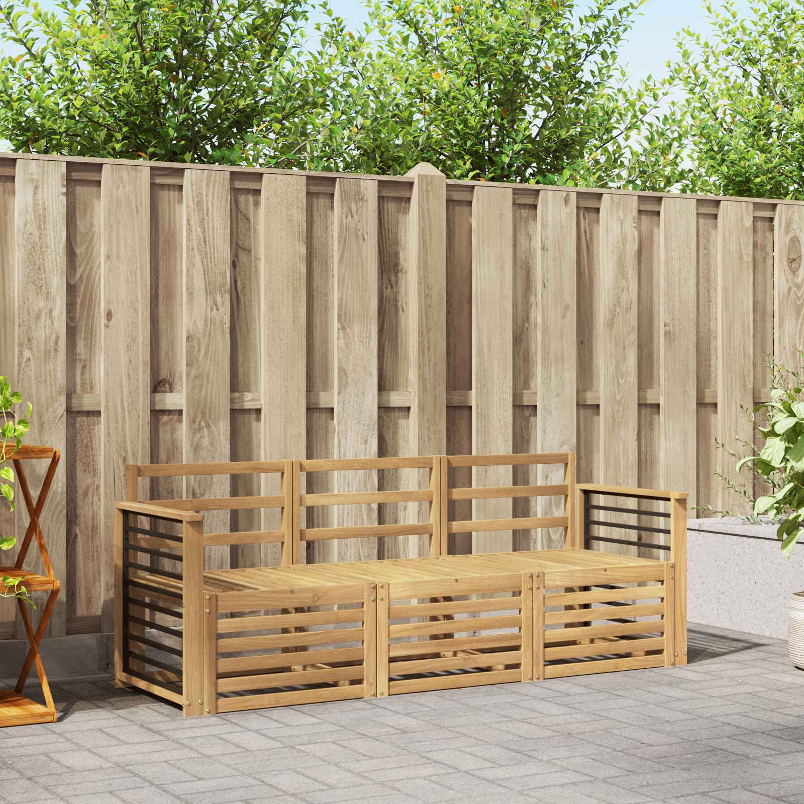 Sofa-Sets Massief Acaciahout image 1